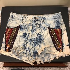 Boho Tye-Die Urban Shorts